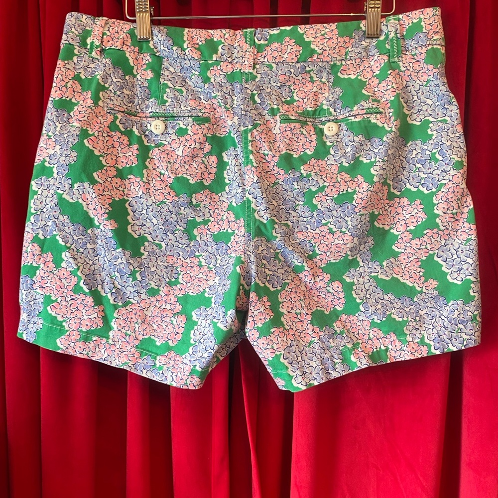 ❌sold❌ CROWN & IVY FLORAL CHINO SHORTS 12 CAROLINE - Picture 3 of 5